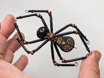 Spider with all eight legs complete